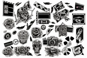 Film and video tattoo idea