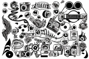 Film and video tattoo idea