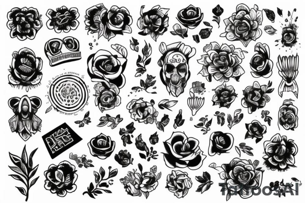 Браслет на ногу tattoo idea