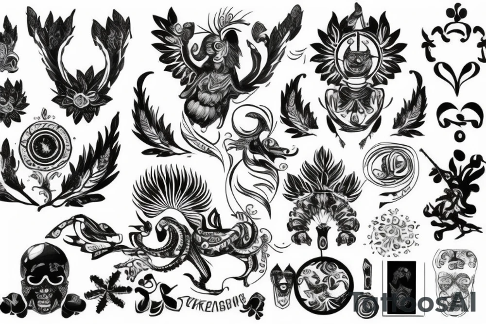 Ukraine tattoo idea