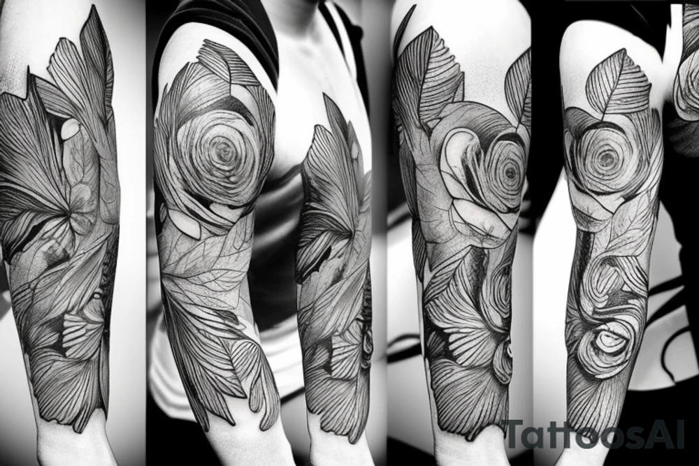 Forest tattoo idea