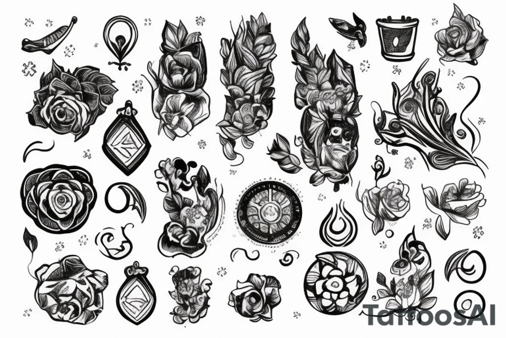 Змея во рту tattoo idea