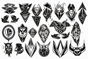 Destiny 2 ghost tattoo idea