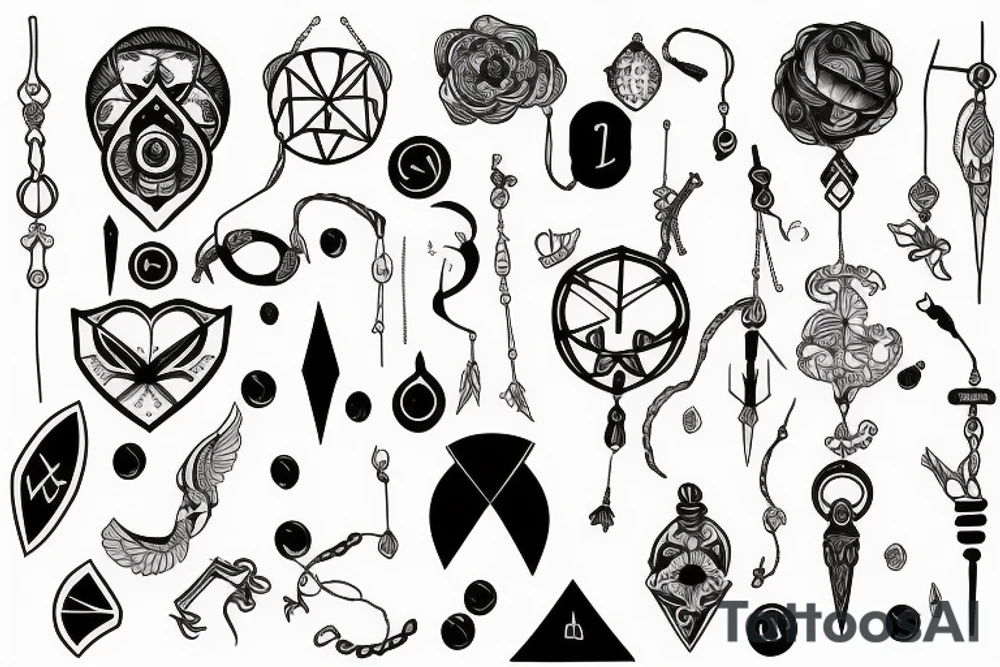 amulet in life tattoo idea