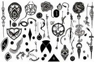 amulet in life tattoo idea