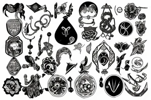 amulet in life tattoo idea