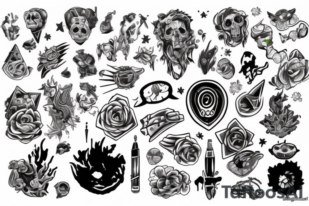 Atomic tattoo idea