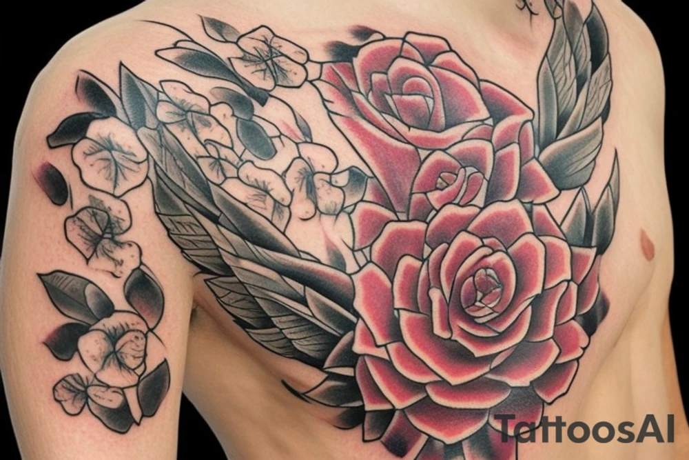Самурай в сеттинге киберпанк анфас, вращающий на пальце мяч tattoo idea Самурай в сеттинге киберпанк анфас, вращающий на пальце мяч tattoo idea