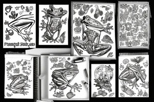 Frogs tattoo idea