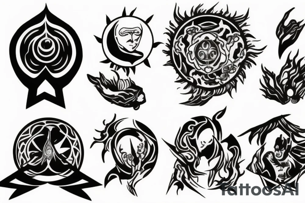 Destiny 2 solar hunter tattoo idea