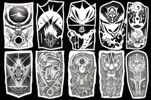 Destiny 2 solar hunter tattoo idea