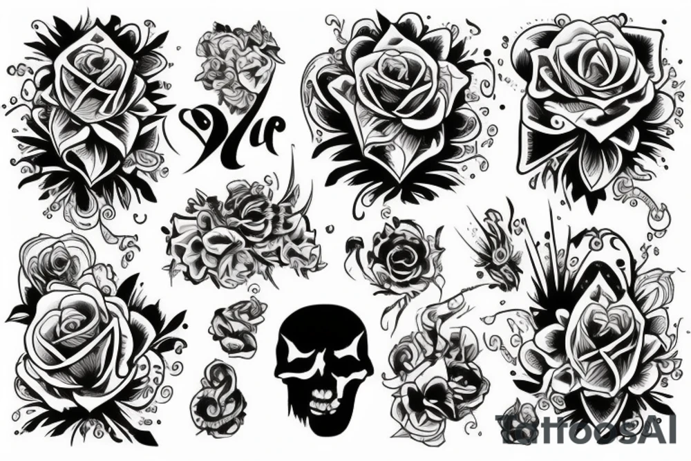 касатки 4 tattoo idea