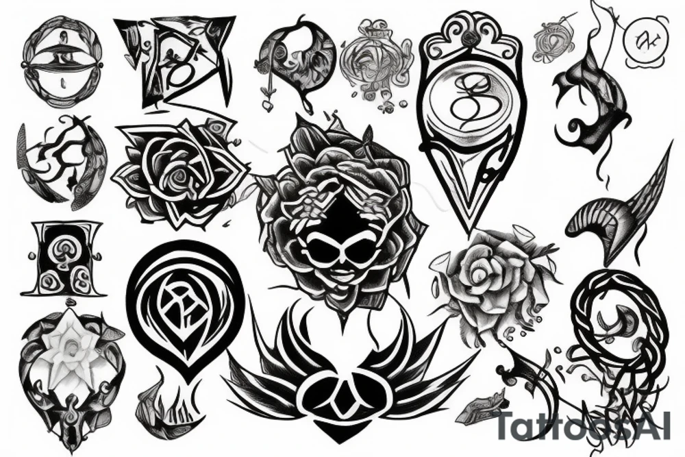 amulet in life tattoo idea