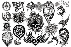 amulet in life tattoo idea