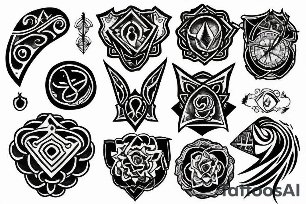 amulet in life tattoo idea