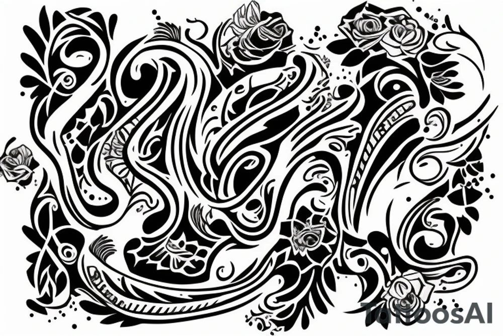 "ander" in mexican style tattoo idea