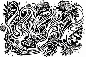 "ander" in mexican style tattoo idea