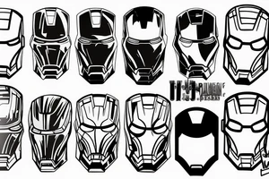 Iron Man tattoo idea