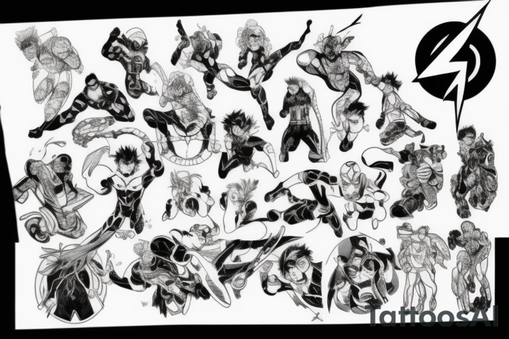 tokyo avengers anime tattoo idea