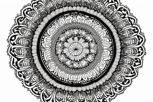 Mandala tattoo idea