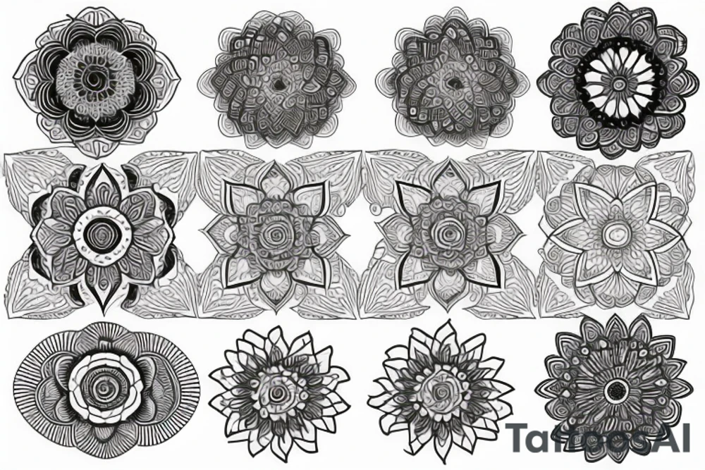 Mandala tattoo idea