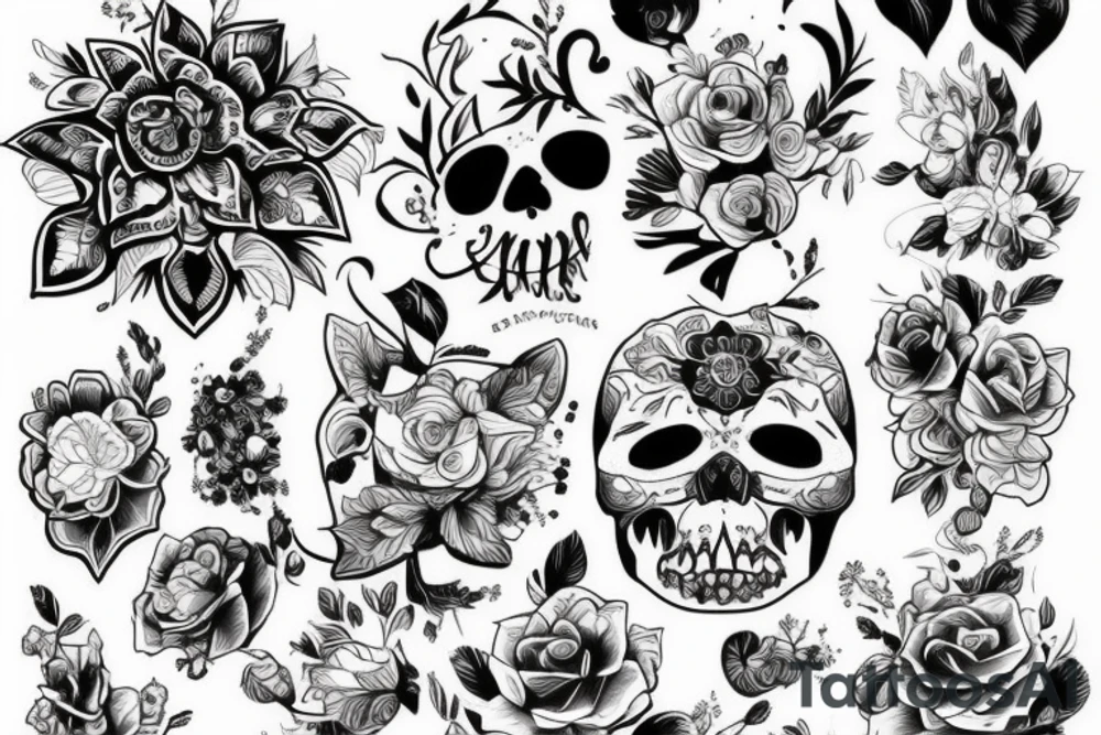 Леопард и горилла tattoo idea