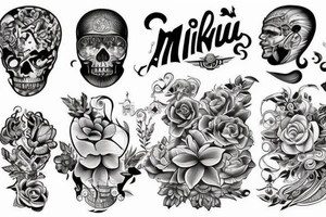 Луна в славянской мифологии tattoo idea