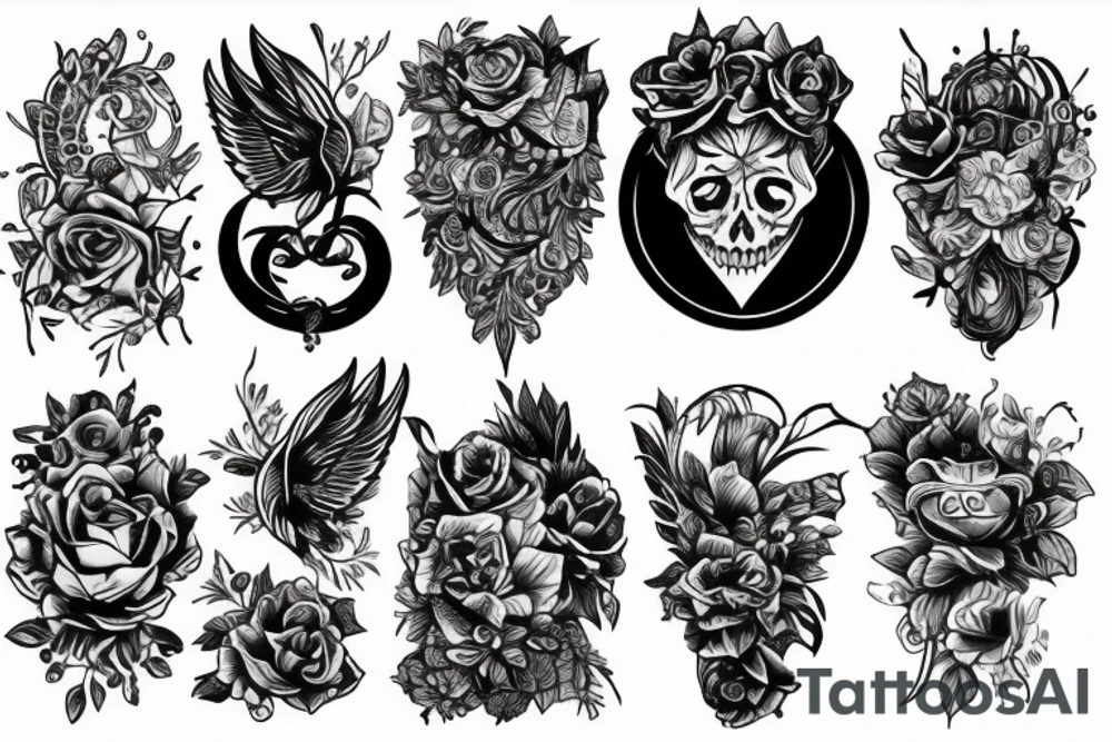 Леопард tattoo idea