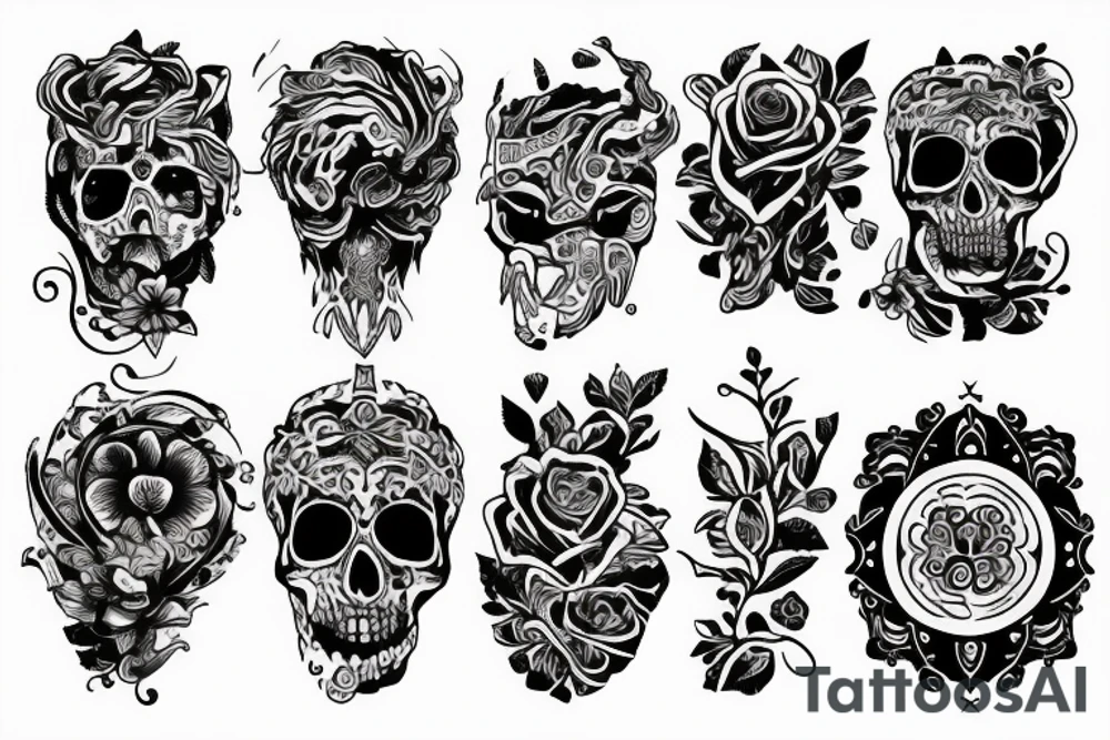 Леопард tattoo idea
