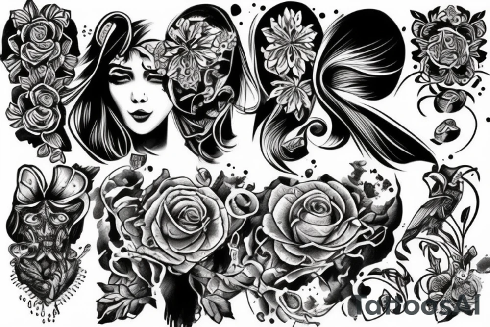 Леопард tattoo idea