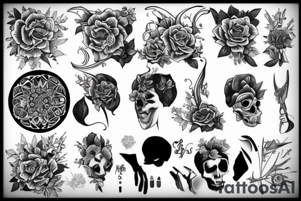 Леопард tattoo idea