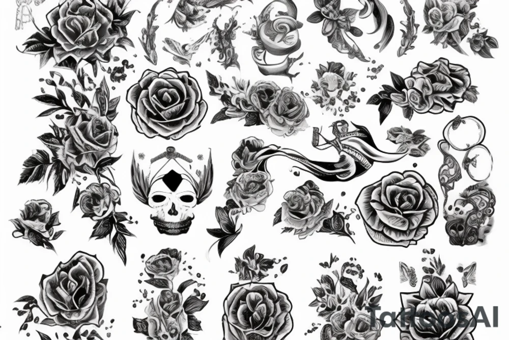 мэу мэу мэу
сложные линии, абстракция tattoo idea
