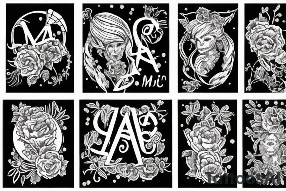 мэу мэу мэу
сложные линии, абстракция tattoo idea