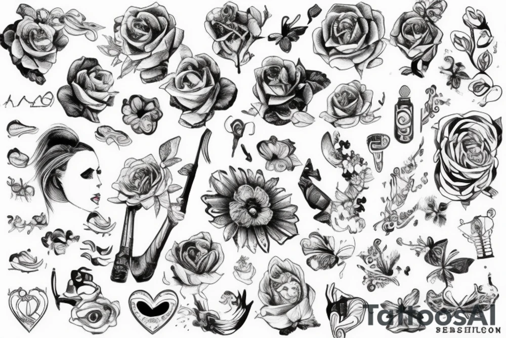 Человек с бензопилой tattoo idea