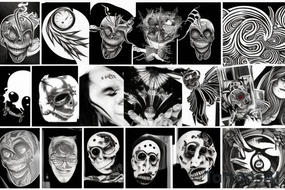 Beetlejuice tattoo idea