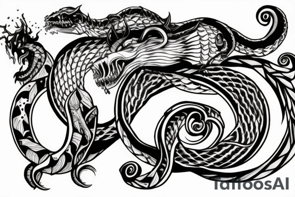 ouroboros tattoo idea