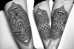 Phoenix with phrase keep alive love always tattoo idea