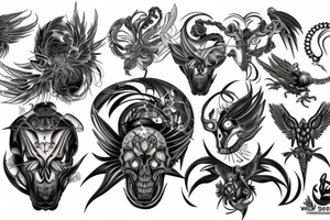 Phoenix tattoo idea