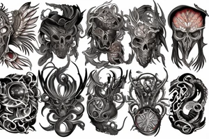 Phoenix tattoo idea