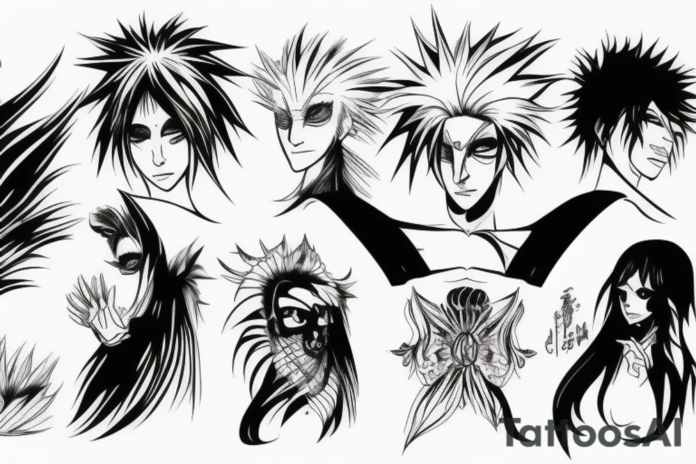 bleach tattoo idea