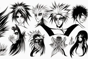 bleach tattoo idea