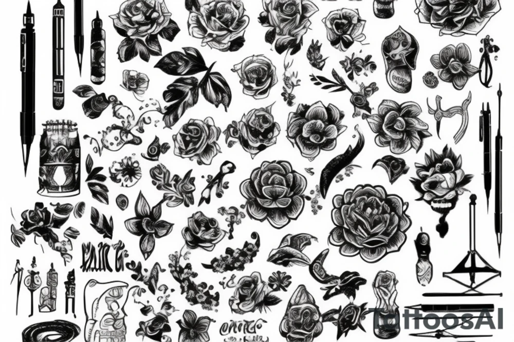 Парашютист лсд tattoo idea