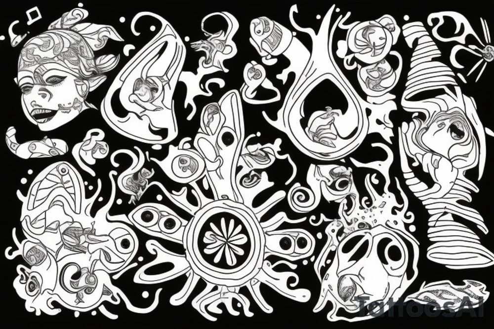skdiver lsd tattoo idea