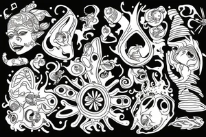 skdiver lsd tattoo idea