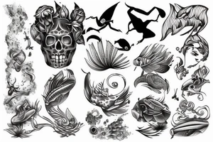 skdiver tattoo idea