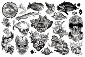 skdiver tattoo idea