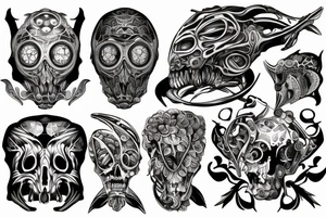 skdiver tattoo idea