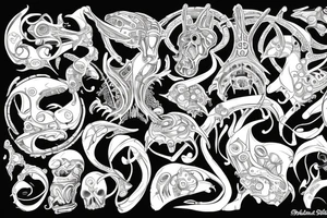 skdiver tattoo idea