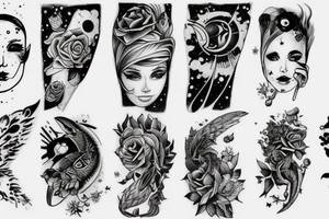 Space tattoo idea