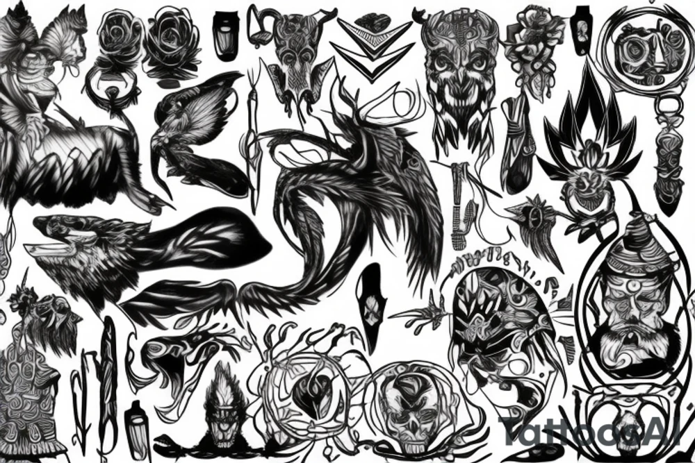 Shaman tattoo idea